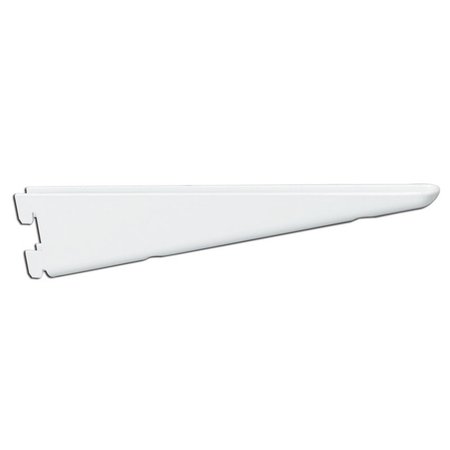 KNAPE & VOGT Bracket Shelf Twin 18.5In Wht 182 WH 18.5